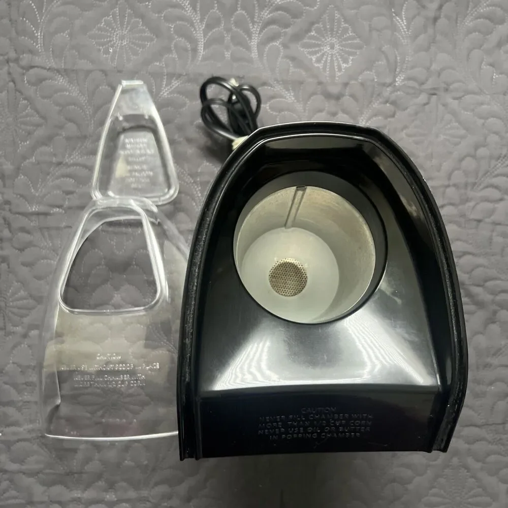 Presto Hot Air Popcorn Popper Home Kitchen Dorm Living Pre-Owned TESTED WORKS